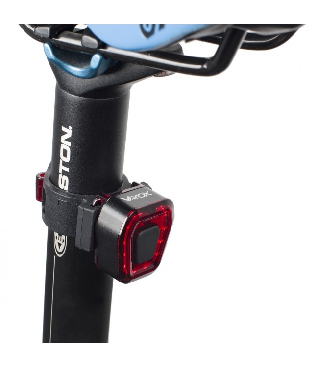 Rear bicycle light, Vayox rechargeable