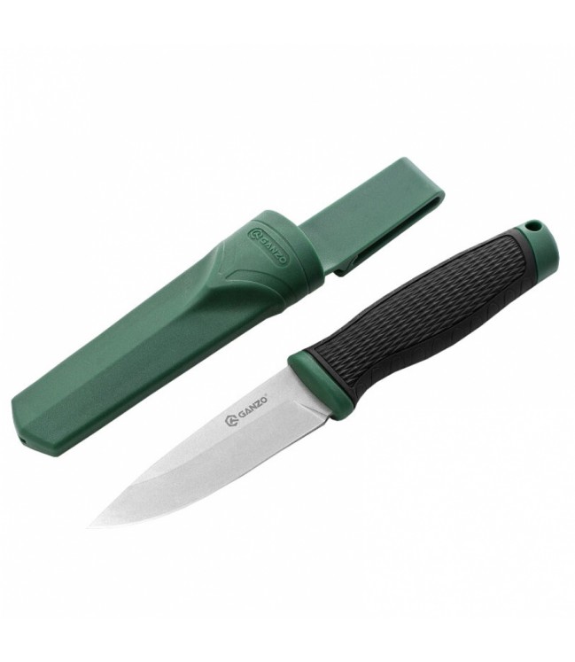 Нож Ganzo G806-GB, зелено-черный