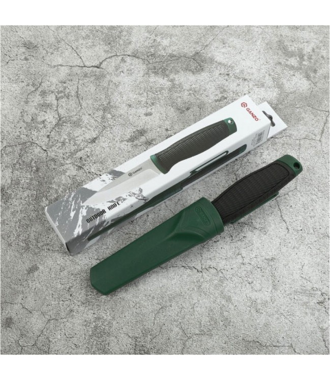 Ganzo G806-GB knife, green-black