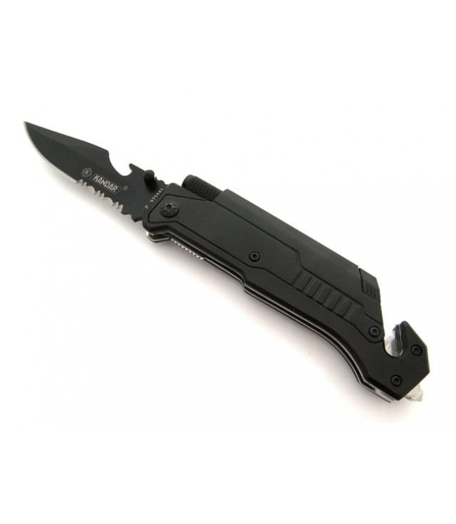 Gelbėjimo peilis su žibintuvėliu KANDAR 3IN1 N-061L
