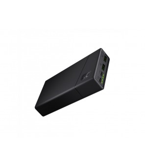 Green Cell GC PowerPlay20 20000mAh išorinė baterija su greitu įkrovimu 2x USB Ultra Charge ir 2x USB-C  18W