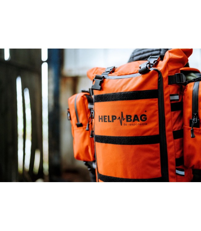 Evakuacinė kuprinė, Help Bag Max – Flame Orange