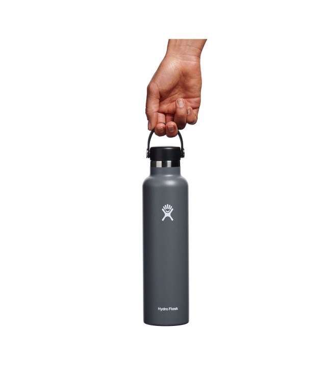 Hydro Flask Standard Mouth kelioninis buteliukas su standartiniu lanksčiu dangteliu 710 ml S24SX010 Stone