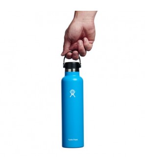 Hydro Flask Standard Mouth Travel Bottle with standard flexible cap 710 ml S24SX415 Pacific