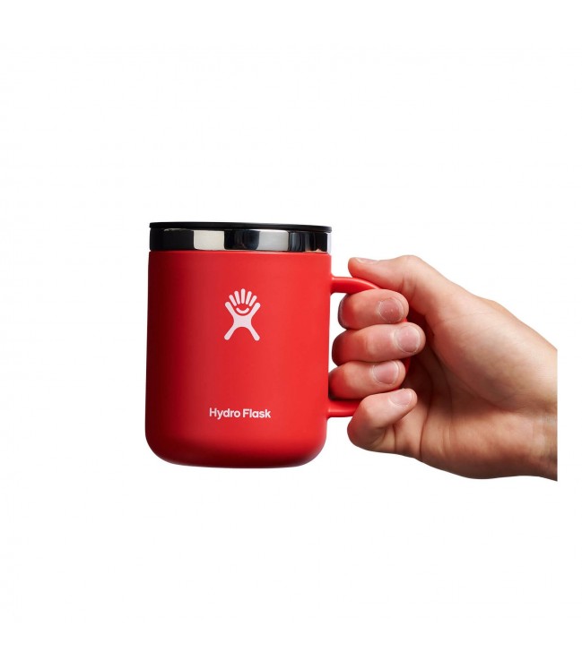 Hydro Flask thermos mug with handle 355 ml BPA FREE Goji red M12CP612