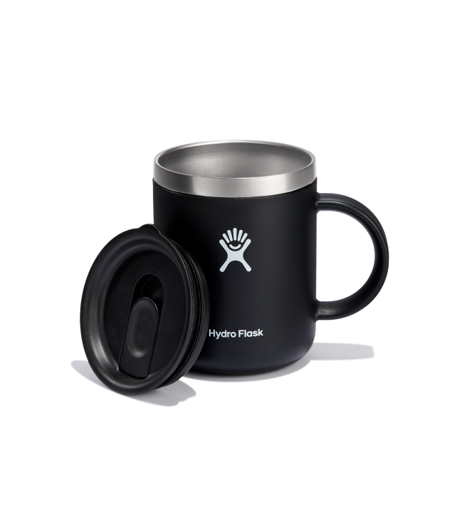 Hydro Flask thermos mug with handle 355 ml BPA FREE Black M12CP001