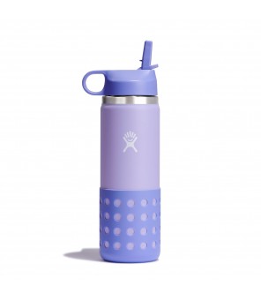 Hydro Flask children's drinking bottle with straw 591ml W20BSWBBF519 Lilac