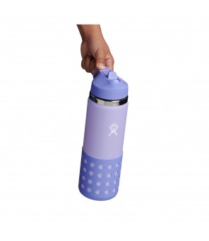 Детская бутылочка для питья Hydro Flask с трубочкой 591мл W20BSWBBF519 Сиреневый