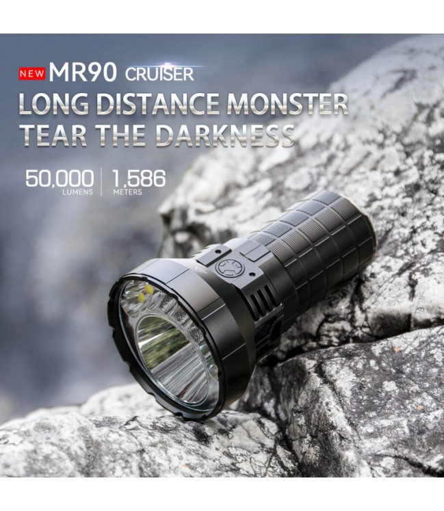 Imalent MR90 50000lm flashlight