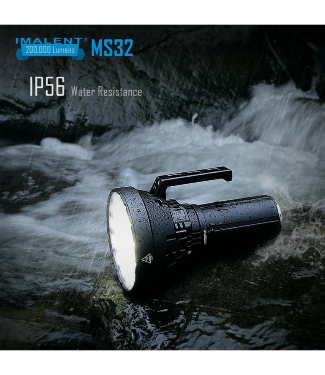 Imalent MS32W 200000lm, 1618m flashlight