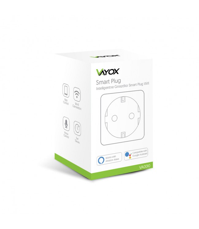Išmanus Wifi elektros lizdas Smart plug Vayox VA0010