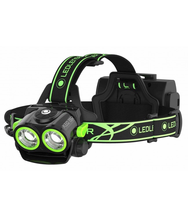 Žibintuvėlis ant galvos LED Lenser XEO 19R, žalias