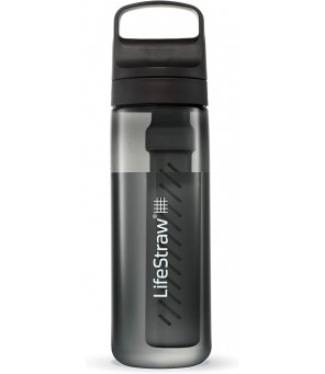 LifeStraw Go 2.2 kelioninė gertuvė su filtru 1000 ml. Nordic Noir LGV41LGYWW