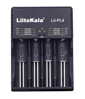 LiitoKala Lii-PL4 4 lizdų baterijų įkroviklis