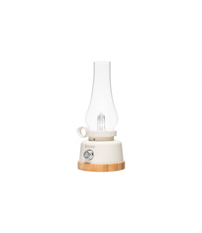 Mactronic Enviro rechargeable lamp with flame effect, 250lm