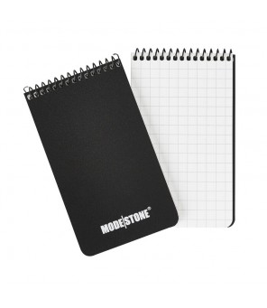 Modestone waterproof notepad 76x130 mm, 30 sheets A103UK Black