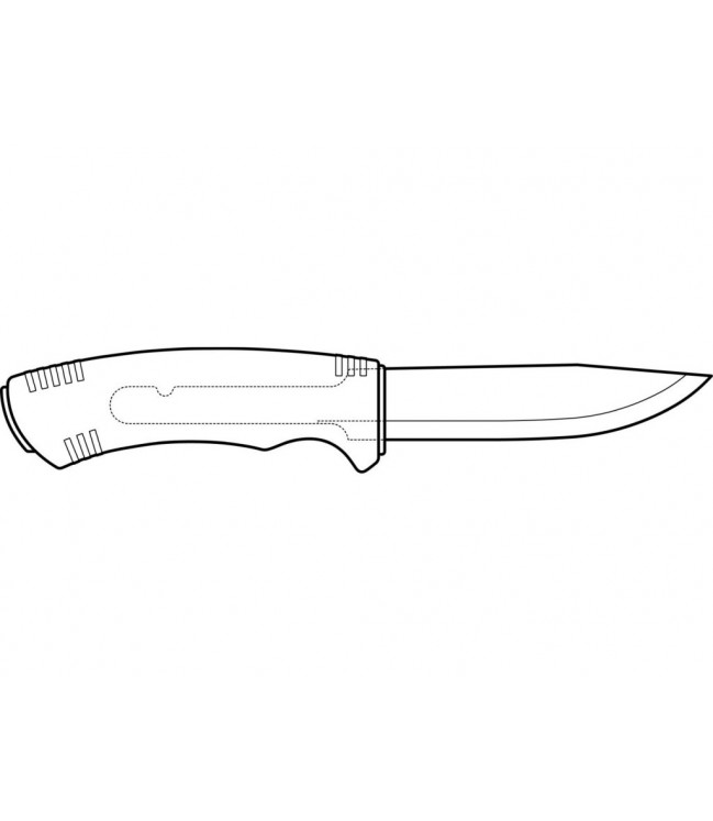 Нож Morakniv Bushcraft SRT черный