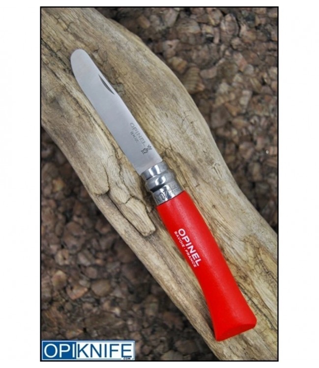 My first Opinel knife No.7 red handle