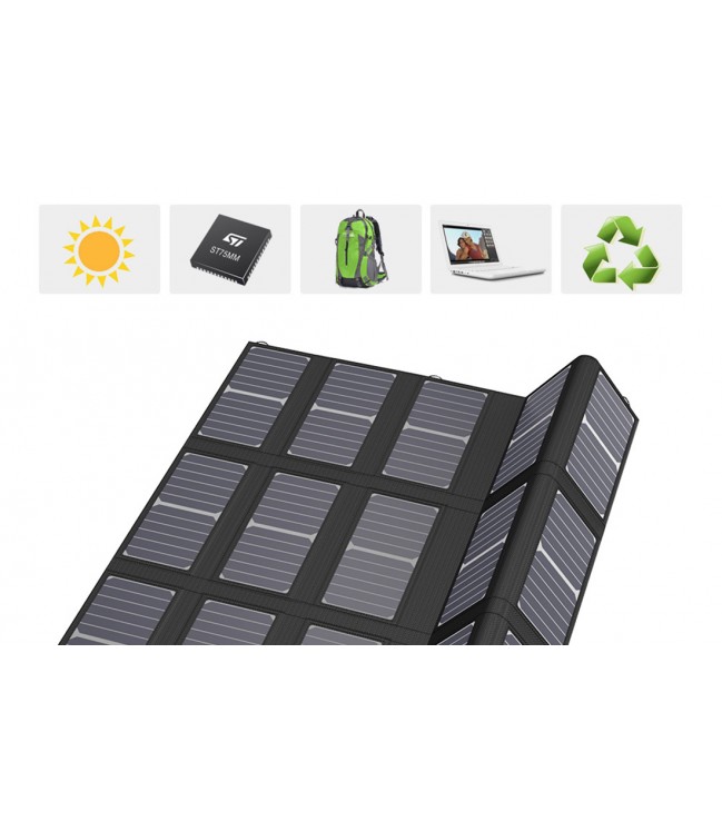 Портативная солнечная панель / зарядное устройство 100 Вт Allpowers