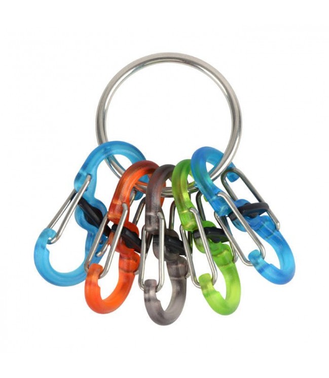 Nite Ize S-Biner O-Ring Colored Keychain KRGP-11-R3