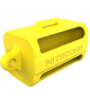 Nitecore 18650 baterijų (4vnt) dėtuvė NBM40, geltonas
