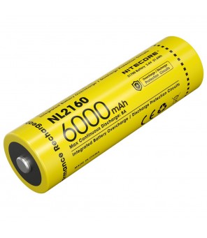 Nitecore battery Li-Ion 21700 6000mAh NL2160