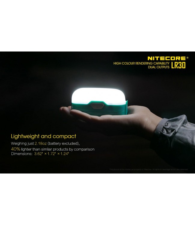Nitecore LR30 LED lempa