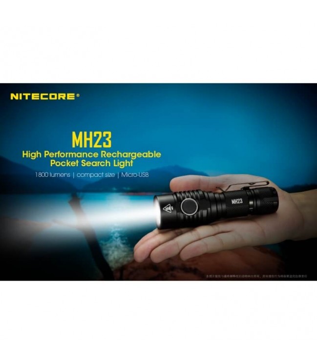 Nitecore MH23 - 1800lm, žibintuvėlis