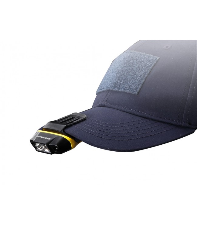 Nitecore NU11 žibintuvėlis ant galvos ir ant kepurės USB 150lm