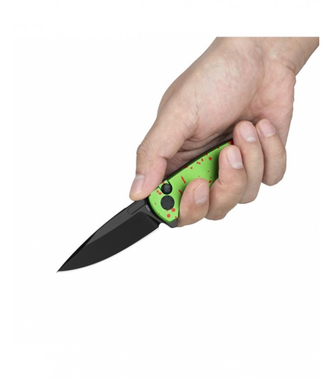 Oknife Mettle 2 pocket knife Zombie green