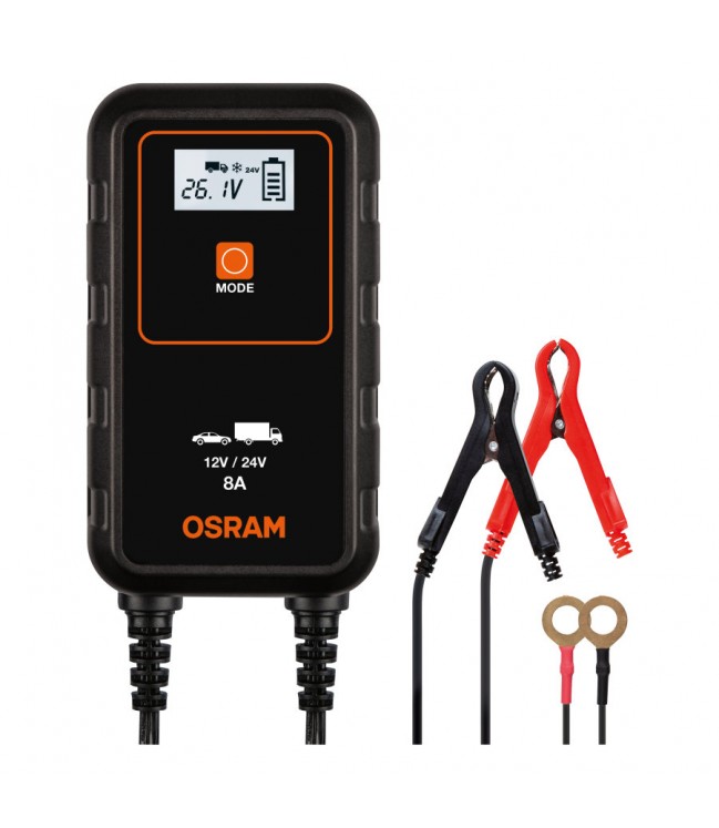 OSRAM 908 12V / 24V 8A battery charger