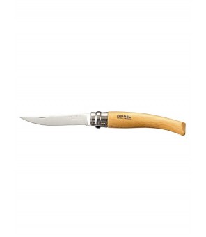 Opinel knife No.8 with thin blade - beech handle