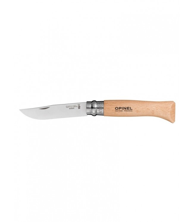 Opinel knife No.8 beech handle