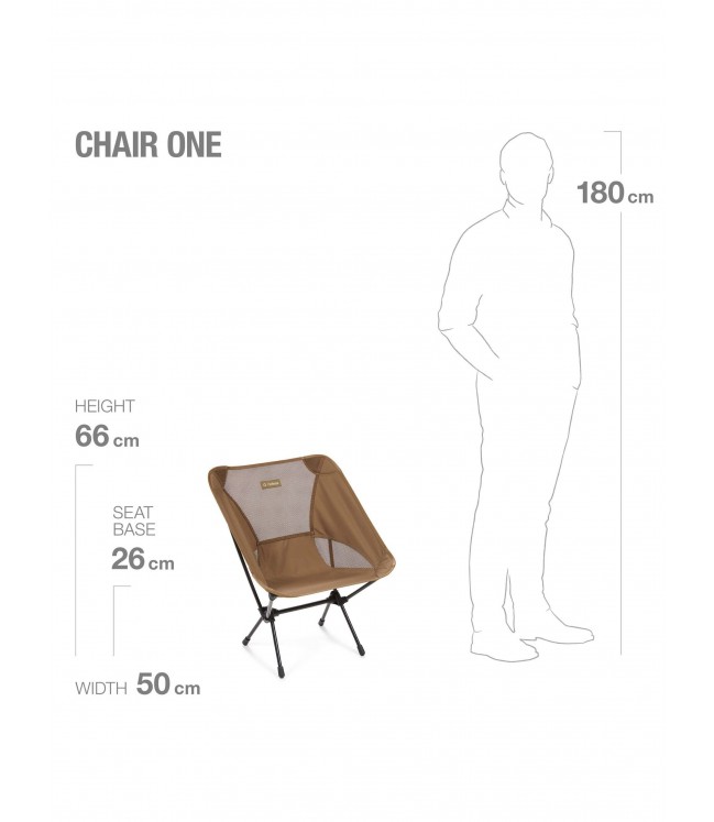 Turistinė kėdė Helinox Chair One - Ruda (brown)
