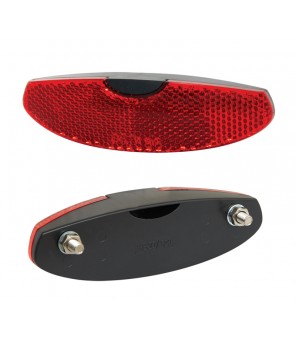 Rear reflector red 11x3cm to boot