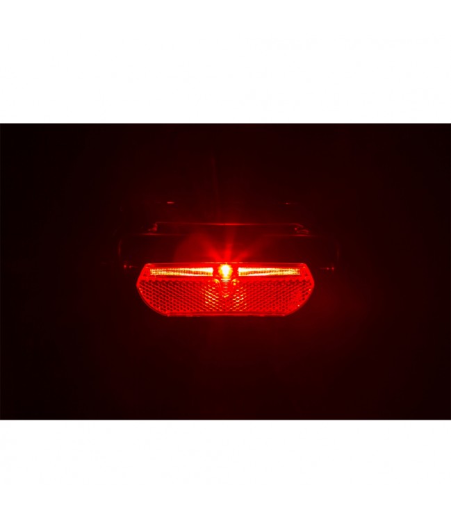 Задний фонарь BONIN на багажник, от динамо-машины, 6V 111x36x39мм