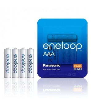 Panasonic Eneloop AAA 750mAh Ni-MH pakraunamos baterijos 4vnt