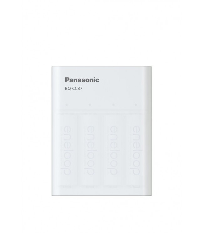 Зарядное устройство / внешний аккумулятор Panasonic Eneloop BQ-CC87 + 4 x R6/AA Eneloop 2000mAh Ni-MH BK-3MCDE