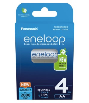Panasonic Eneloop R6 AA 2000mAh battery 4 pcs. BK-3MCDE/4BE (blister)