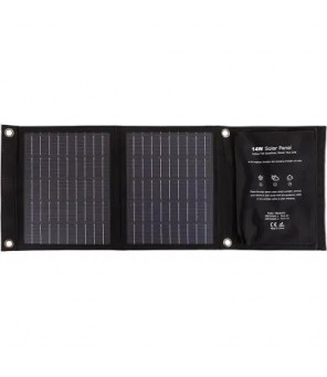 Power Plant saulės baterija 14W, 5V, 2.1A, USB
