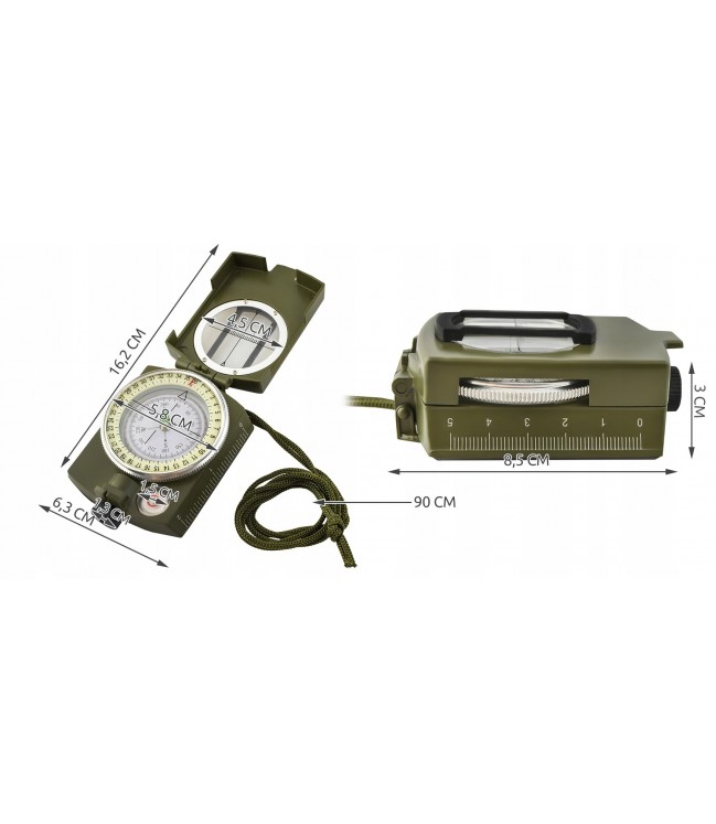 Professional Military Compass
