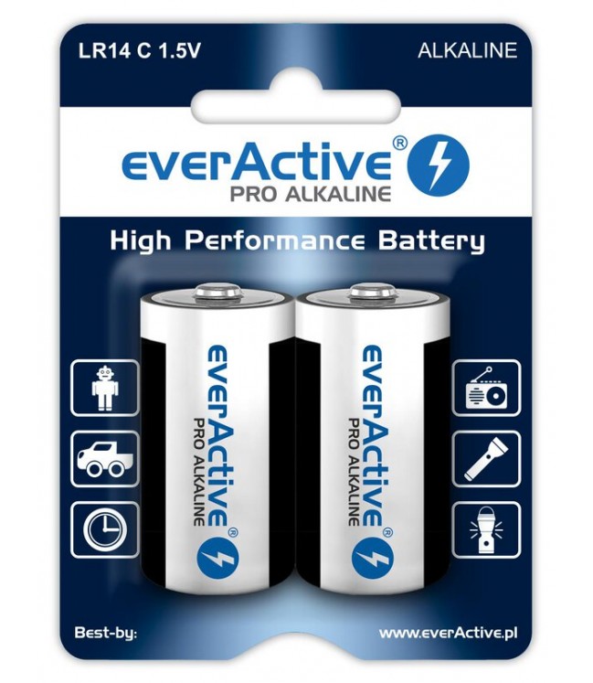 EverActive LR14 C Pro Alkaline