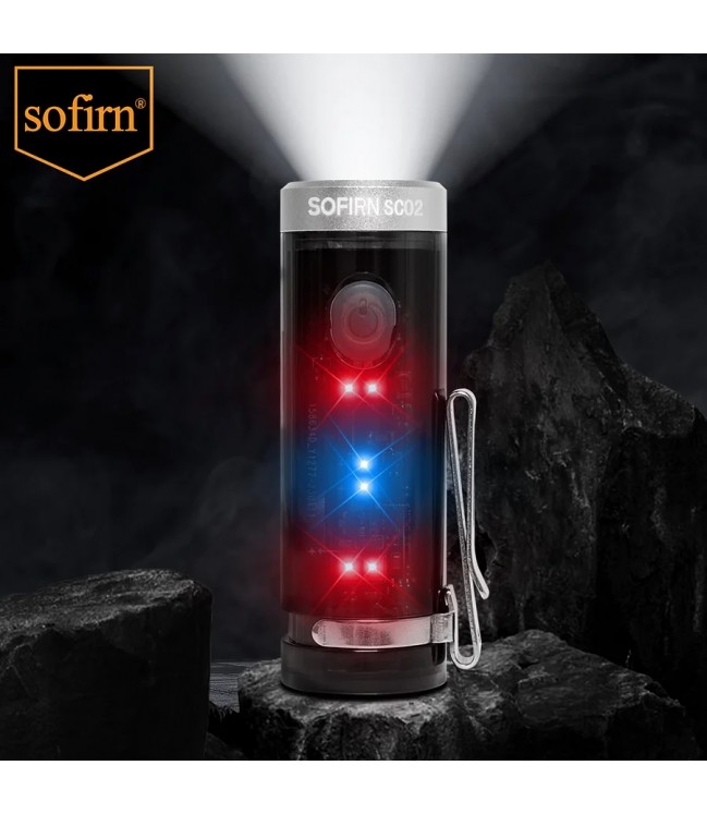 Sofirn SC02 KH353 5000K su baterija