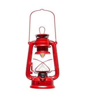 The Falcon Eye Retro II camping lamp, red