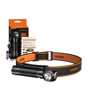 Superfire TH04 flashlight, 600lm, USB-C