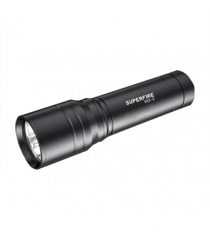 Superfire flashlight S33-C, 210lm, USB