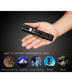 Flashlight Supfire A2-X, USB, ZOOM 700lm