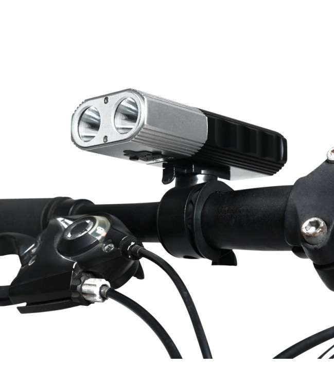 Supfire BL06 dviračio žibintas, USB, POWER BANK, 600lm
