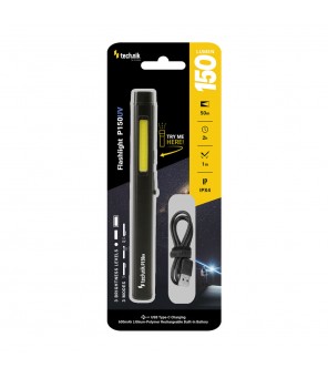 Technik P150UV flashlight LED+UV, USB-C (150 lumens)