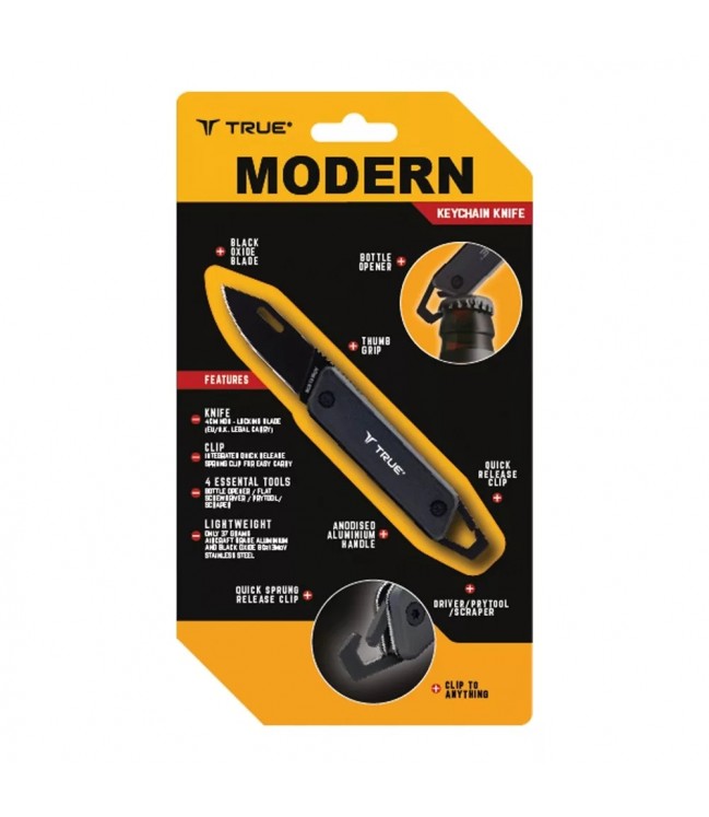 True Utility Modern Key Chain Knife kišeninis peilis TU7060N